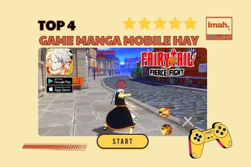 Game Manga Mobile Hay: Top 4 Tựa Game Anime Cực Hấp Dẫn 2025