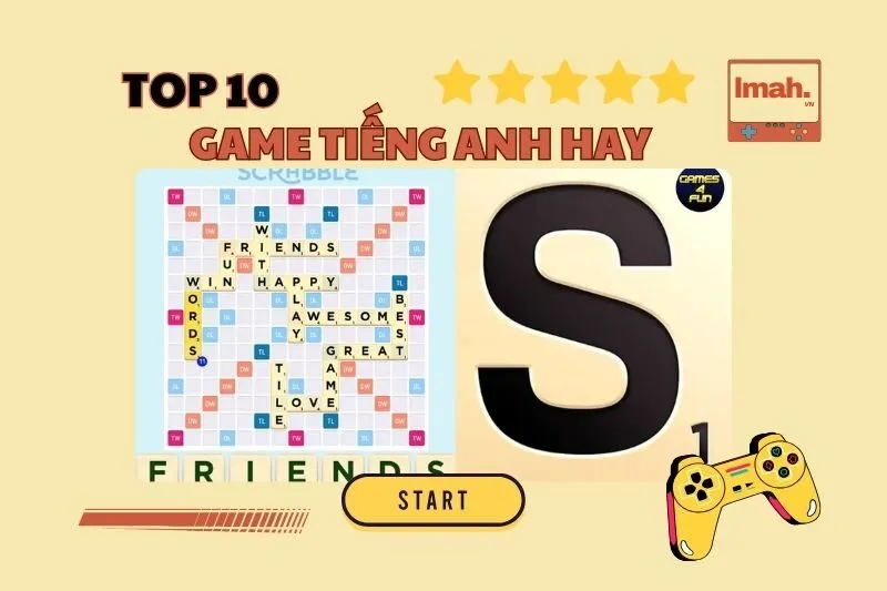Top 10 game tiếng Anh hay 2025: Cải thiện ngoại ngữ khi chơi