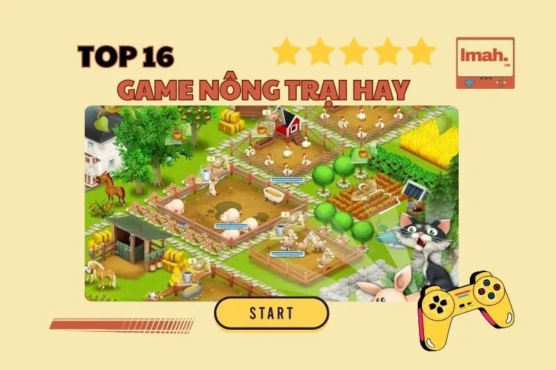 Top 16 Game Nông Trại Hay Nhất 2025: Chơi Là Ghiền