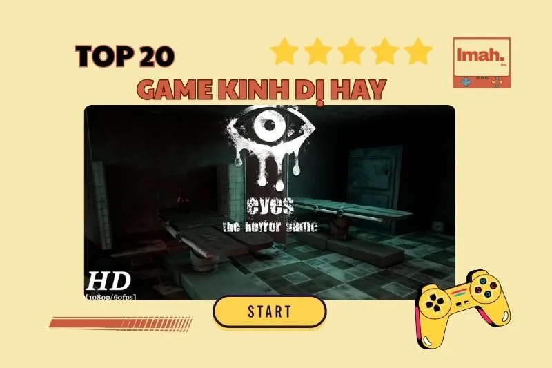 Top 20 Game Kinh Dị Hay Nhất 2025 Cho Bạn Thử Sức