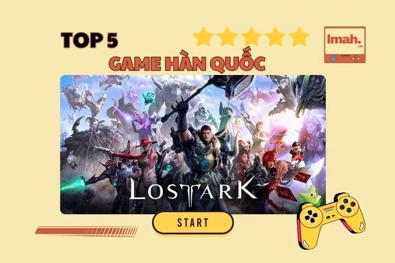 Top 5 game Hàn Quốc hay nhất 2025: Đồ họa đỉnh, cốt truyện hấp dẫn