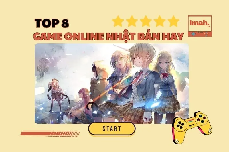 Top 8 game online Nhật Bản hay 2025: Những tựa game hot nhất