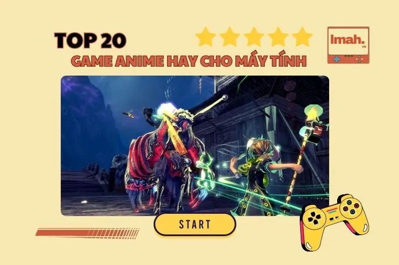 Game Anime Hay Cho Máy Tính 2025: Top 20 Trò Chơi Đỉnh Cao
